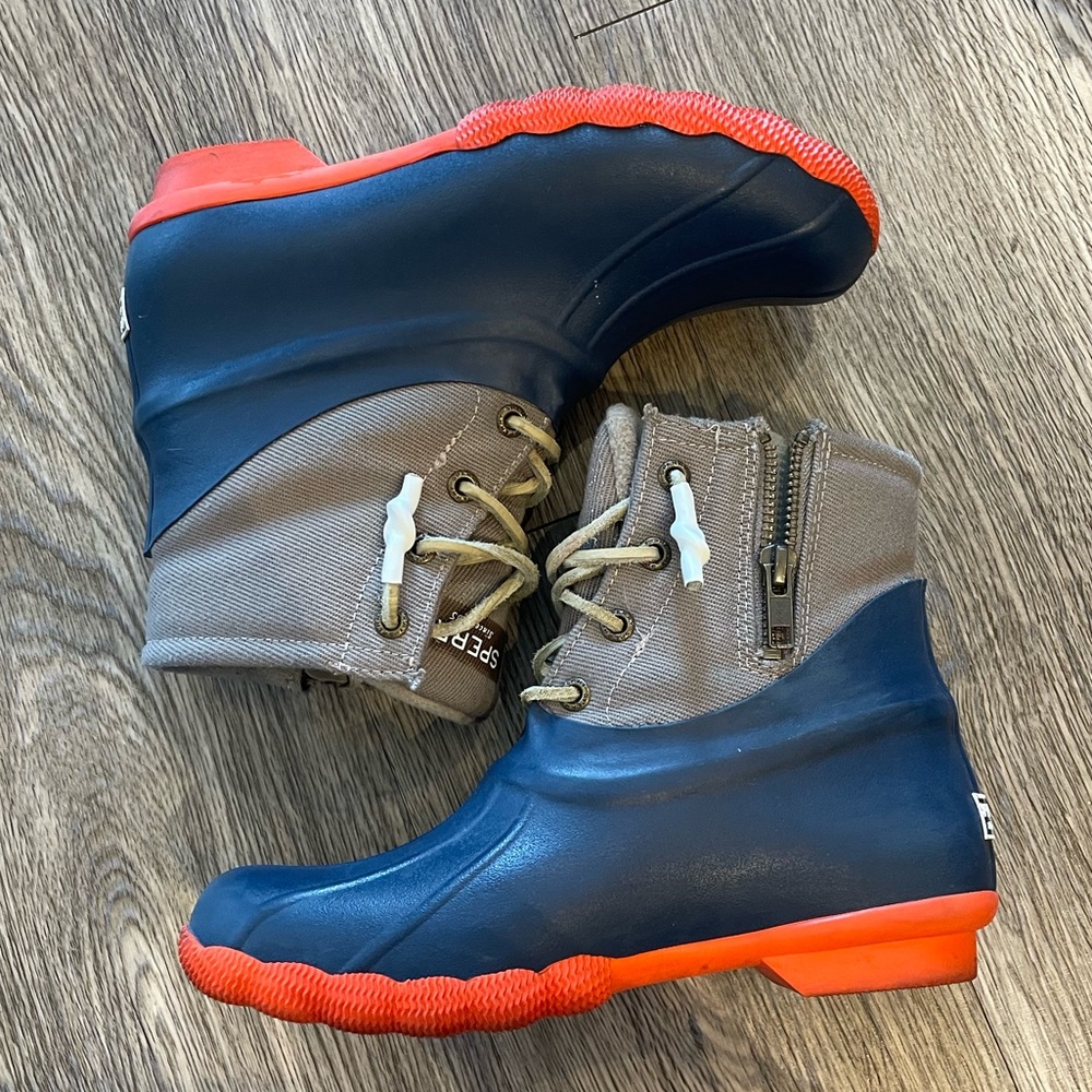 Sperry Saltwater Waterproof Rain Boot